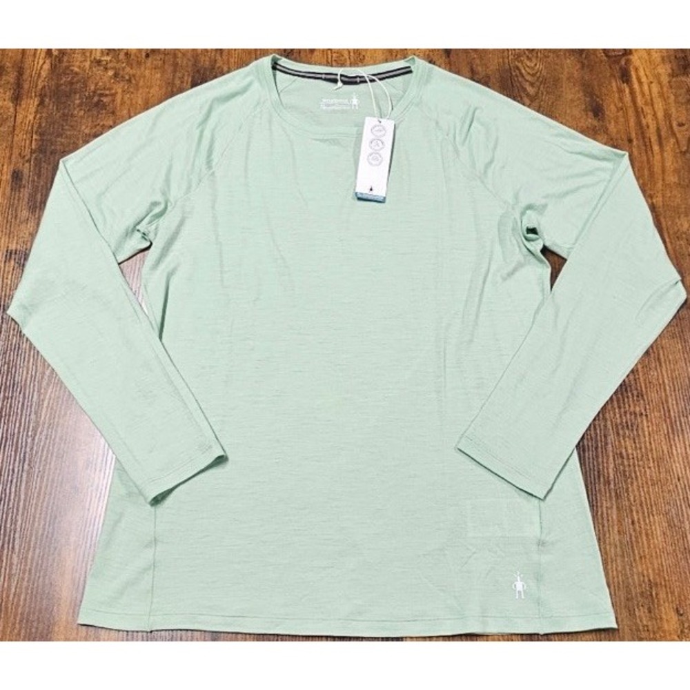 Smartwool Classic All-Season Merino Base Layer Green Long Sleeve Women's XL NWT